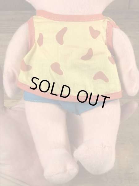 70’sのフリントストーンのペブルスのヴィンテージのぬいぐるみ