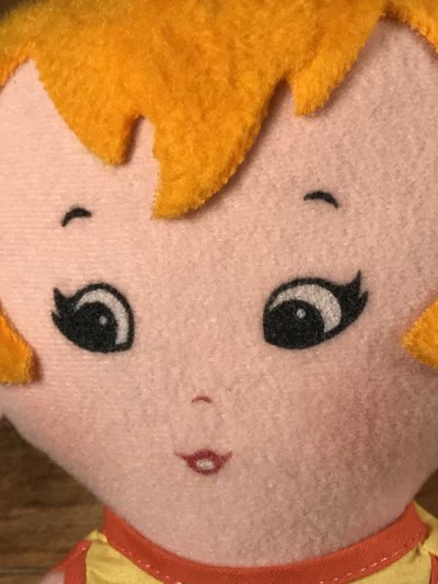 画像1: Knickerbocker The Flintstones Pebbles Rag Doll　ペブルス　ビンテージ　ラグドール　フリントストーン　70年代