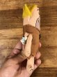 70’sのフリントストーンのバーニーのヴィンテージのミニクロスドール