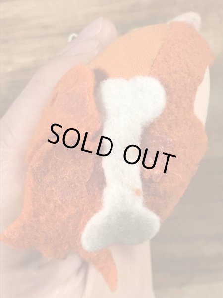 70年代頃のフリントストーンのペブルスのビンテージのミニラグドール