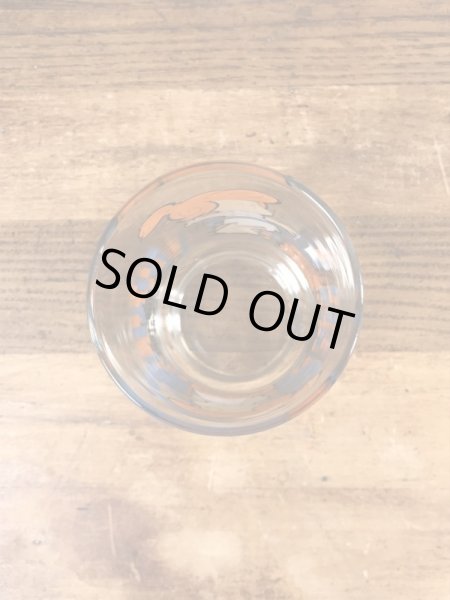 80年代頃のフリントストーンキッズのウィルマのビンテージのグラス