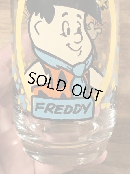 画像10: The Flintstones Kids Freddy Glass　フリントストーンキッズ　ビンテージ　グラス　フレディ　80年代 (10)
