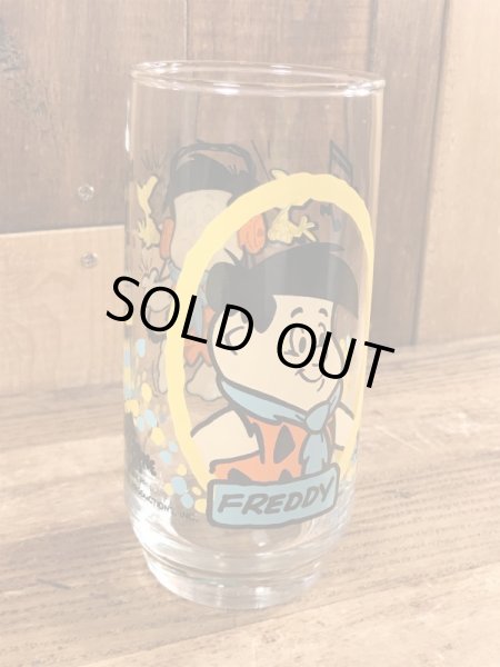 画像3: The Flintstones Kids Freddy Glass　フリントストーンキッズ　ビンテージ　グラス　フレディ　80年代 (3)