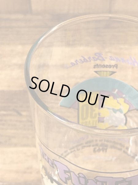 90年代頃のフリントストーンのビンテージのグラス