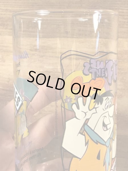 90年代頃のフリントストーンのビンテージのグラス