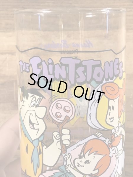 90年代頃のフリントストーンのビンテージのグラス
