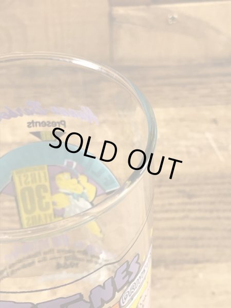 90’sのフリントストーンのヴィンテージのガラスコップ