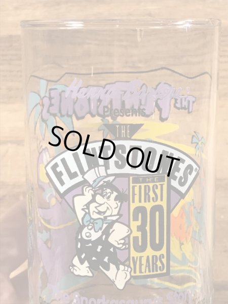 90年代頃のフリントストーンのビンテージのグラス