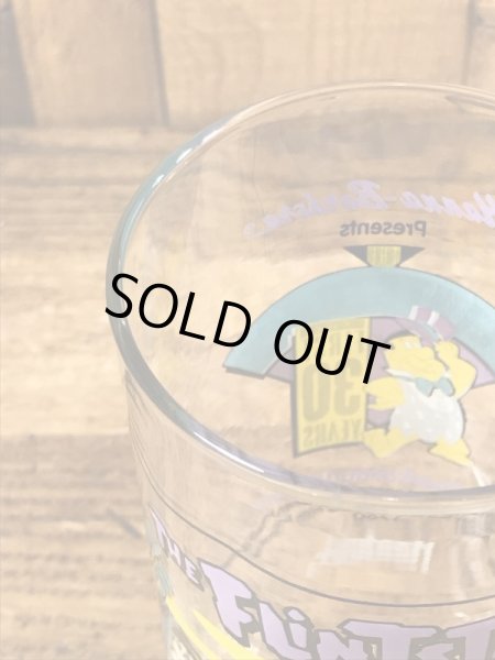 90年代頃のフリントストーンのビンテージのグラス