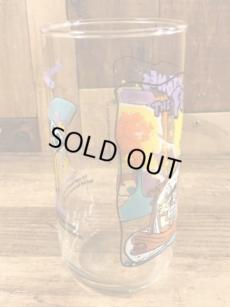 90年代頃のフリントストーンのビンテージのグラス