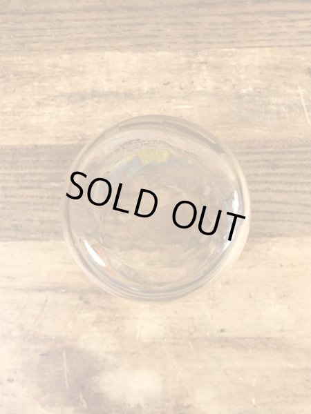 90’sのフリントストーンのヴィンテージのガラスコップ