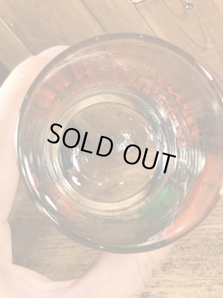 70年代頃のフリントストーンのビンテージのガラスコップ