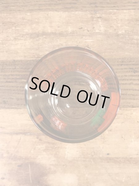 70年代頃のフリントストーンのビンテージのガラスコップ