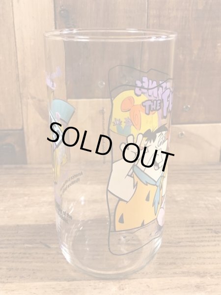 90年代頃のフリントストーンのビンテージのグラス