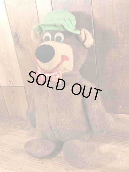 70’sのハンナバーベラのヨギベアのヴィンテージのプラッシュドール