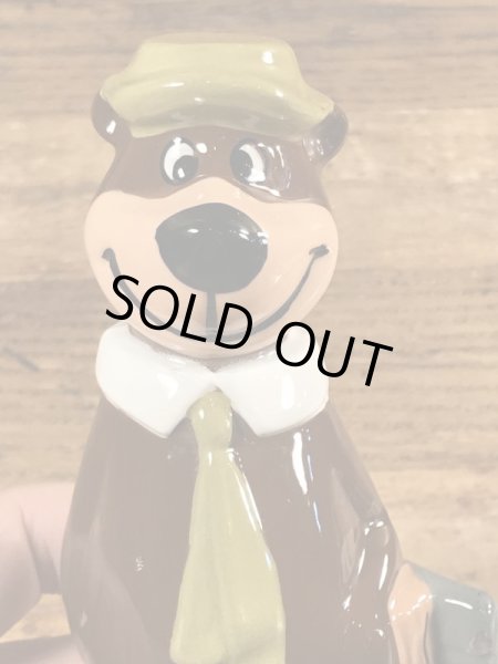 70年代頃のハンナバーベラのヨギベアのビンテージの陶器