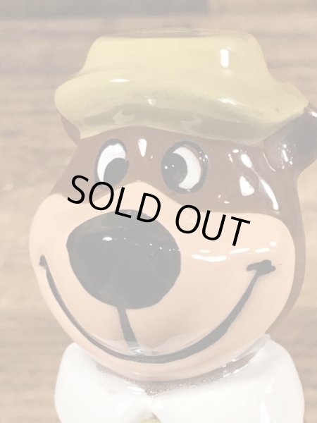 70年代頃のハンナバーベラのヨギベアのビンテージの陶器