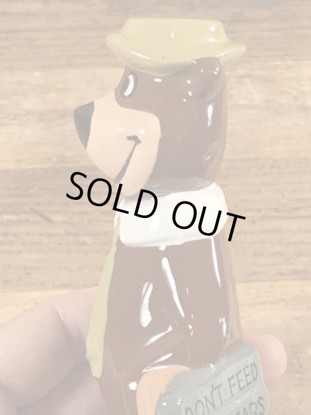 70年代頃のハンナバーベラのヨギベアのビンテージの陶器