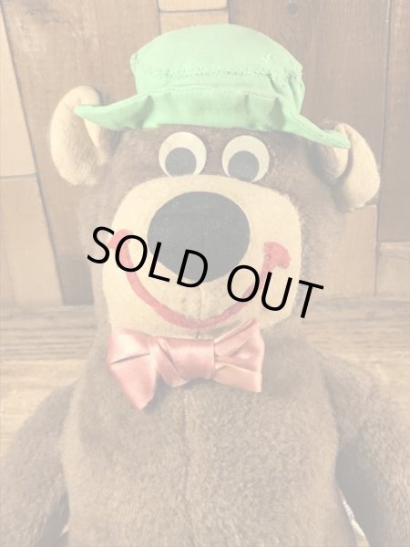 70年代頃のハンナバーベラのヨギベアのビンテージのぬいぐるみ