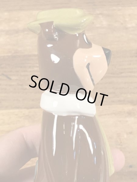 70年代頃のハンナバーベラのヨギベアのビンテージの陶器