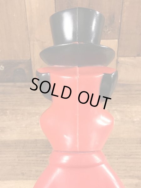 60’sのハンナバーベラのハックルベリーハウンドのヴィンテージの貯金箱フィギュア