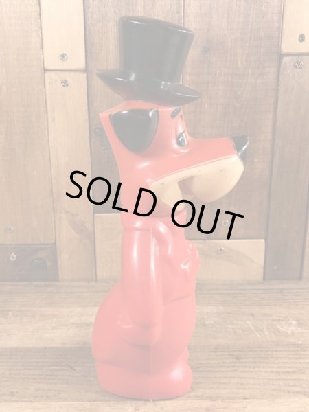 60年代頃のハンナバーベラのハックルベリーハウンドのビンテージのコインバンクドール