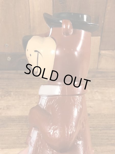 60’sのハンナバーベラのヨギベアのヴィンテージのコインバンクドール