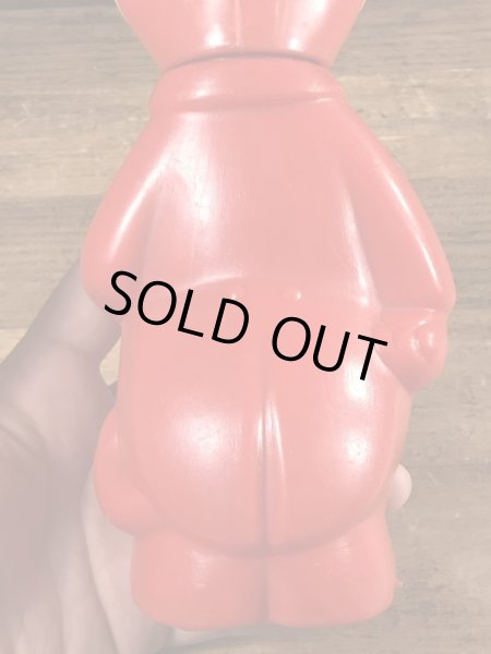 60年代頃のハンナバーベラのハックルベリーハウンドのビンテージのコインバンクドール