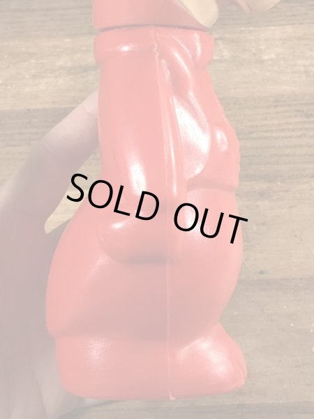 60年代頃のハンナバーベラのハックルベリーハウンドのビンテージのコインバンクドール