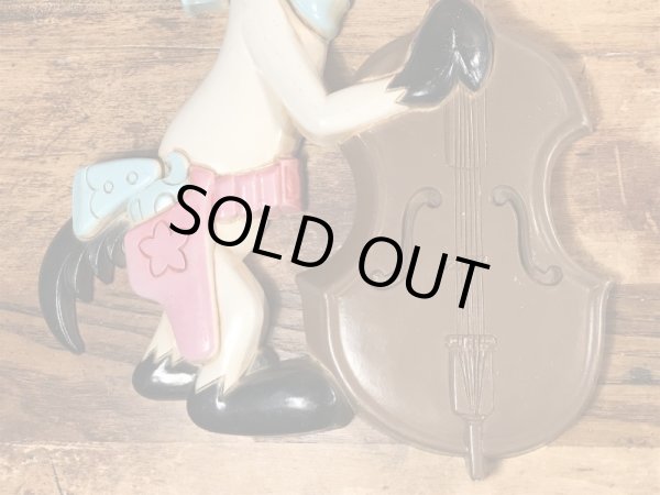 70’sのハンナバーベラのハックルベリーハウンドのヴィンテージのウォールデコセット