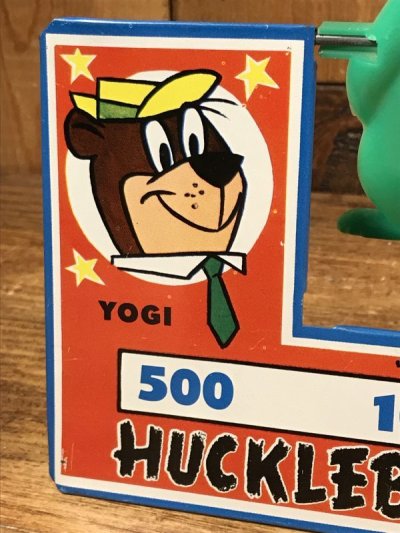 画像1: Knickerbocker Huckleberry Hound Spinning Target　ハンナバーベラ　ビンテージ　的当てゲーム　ハックルベリー　50年代