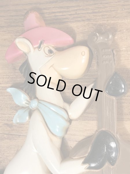 70年代頃のハンナバーベラのハックルベリーハウンドのビンテージの壁掛け