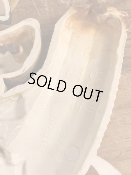 70’sのハンナバーベラのハックルベリーハウンドのヴィンテージのウォールデコセット