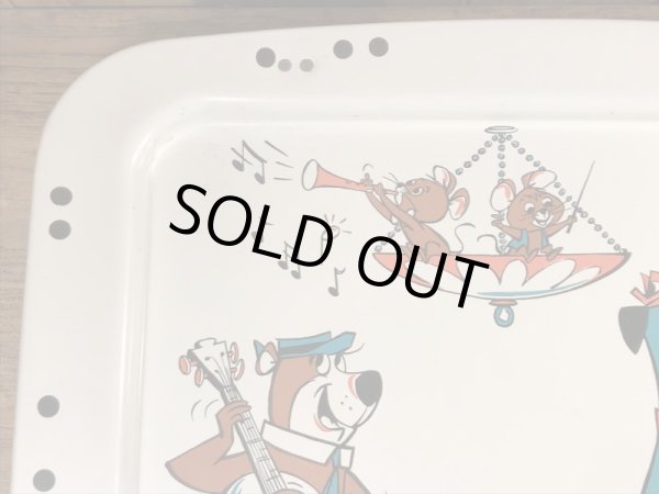 60年代頃のハンナバーベラのビンテージの折り畳みトレー