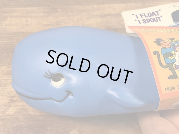 60年代頃のハンナバーベラのスポウティホエールのビンテージのバブルバスボトル