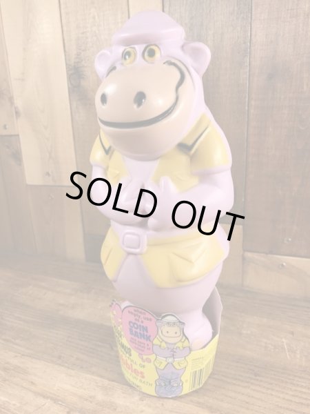 70’sのハンナバーベラのピーターポタマスのヴィンテージのバブルバスボトル