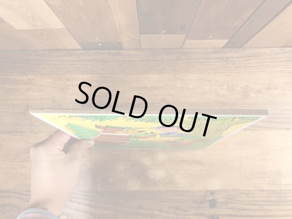 80’sのヨギベアのヴィンテージのウッドパズル