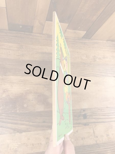 80年代頃のヨギベアのビンテージのウッドパズル