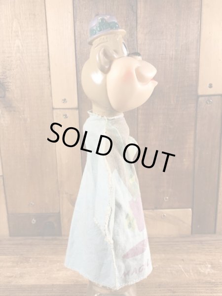 60年代頃のハンナバーベラのマギラゴリラのビンテージのハンドパペットドール