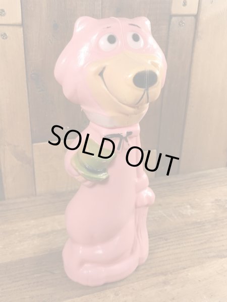 60年代頃のハンナバーベラのスナッグルパスのビンテージのバブルバスボトルフィギュア