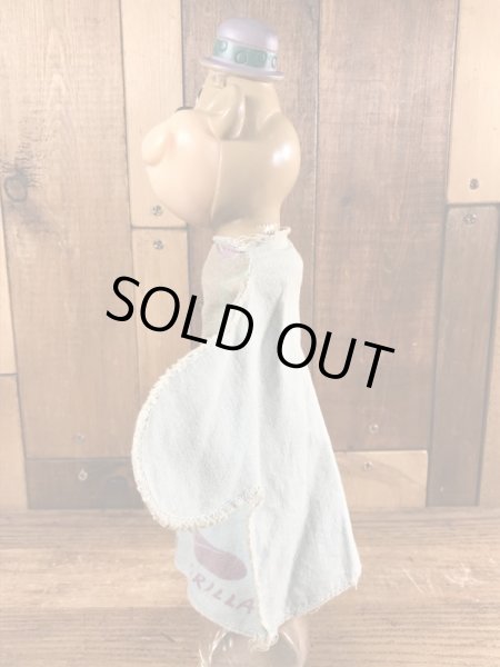 60’sのハンナバーベラのマギラゴリラのヴィンテージのハンドパペット人形