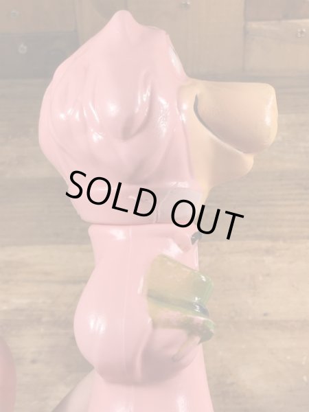 60年代頃のハンナバーベラのスナッグルパスのビンテージのバブルバスボトルフィギュア