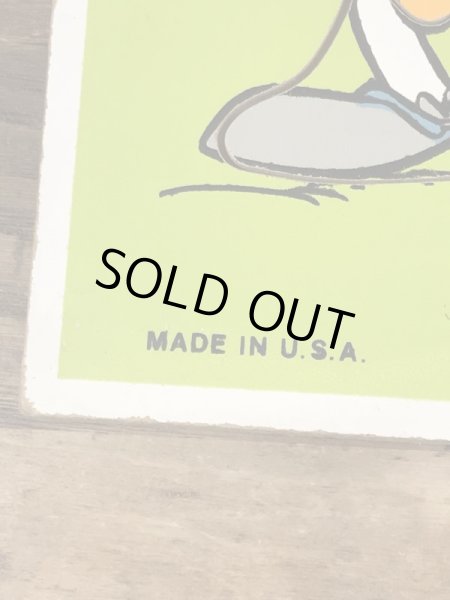 80’sのハンナバーベラのクイックドローマッグロウのヴィンテージのウッドパズル