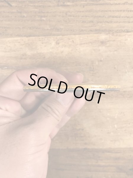 80’sのYield To Temptationのメッセージが書かれたヴィンテージの缶バッチ