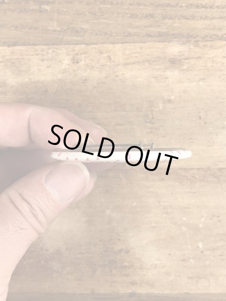 80’sのメッセージが書かれたヴィンテージの缶バッチ