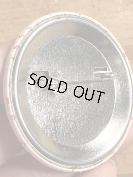 80’sのメッセージが書かれたヴィンテージの缶バッチ