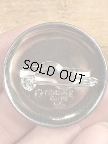 80’sのIt's Mid-Life And I'll Crisis If I Want Toのメッセージが書かれたヴィンテージの缶バッチ