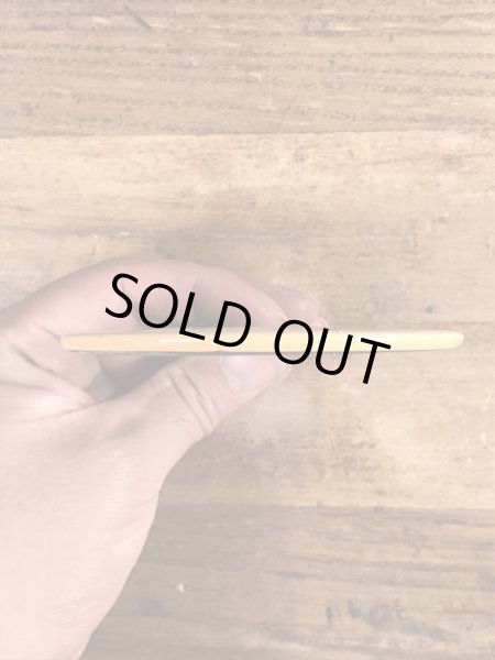 80’sのI'm Excited Mania!のメッセージが書かれたビンテージの缶バッジ