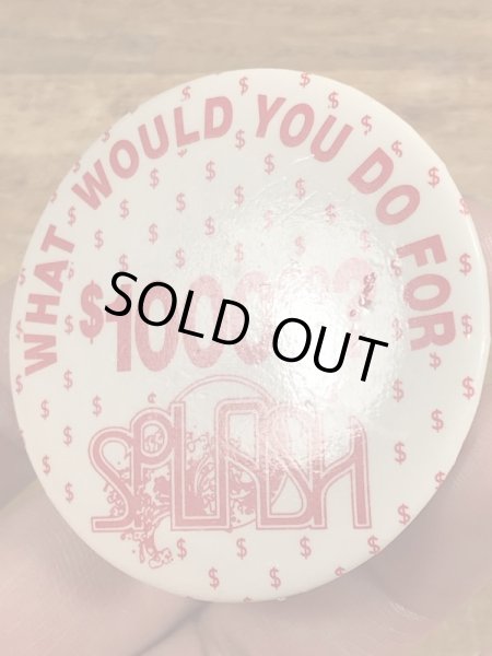 80’sのメッセージが書かれたヴィンテージの缶バッチ