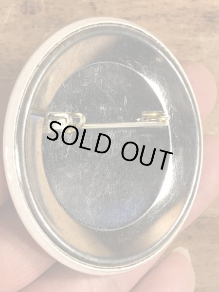 80’sのI Am The Designated Driverのメッセージが書かれたヴィンテージの缶バッチ